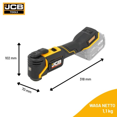 Narzędzie wielofunkcyjne JCB 18PMT-32 18V