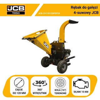Rębak spalinowy JCB CH150120PEP24 120mm 15KM