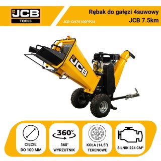 Rębak spalinowy JCB CH75100PP24 100mm 7,5KM