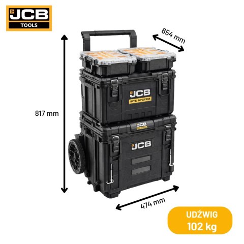 Skrzynia narzędziowa modułowa JCB SITESYS-ST-2 (5 el.)