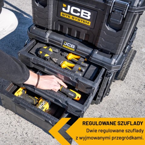 Skrzynia narzędziowa modułowa JCB SITESYS-ST-2 (5 el.)