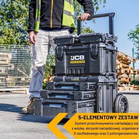 Skrzynia narzędziowa modułowa JCB SITESYS-ST-2 (5 el.)