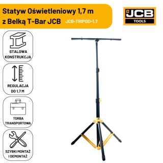 Statyw oświetleniowy JCB TRIPOD-1.7 1,7m