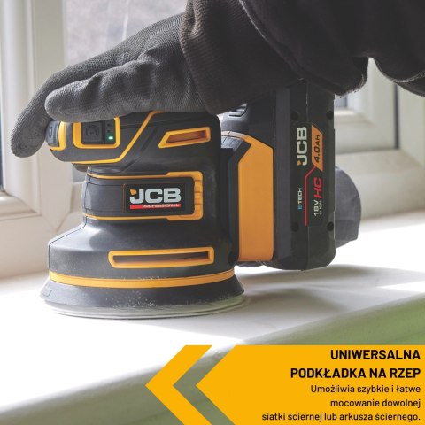 Szlifierka mimośrodowa JCB 18POS-125 18V 125mm