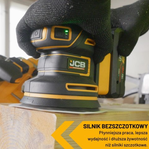 Szlifierka mimośrodowa JCB 18POS-125 18V 125mm