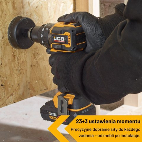 Wiertarko-wkrętarka udarowa JCB 18PCD-75 18V 75Nm