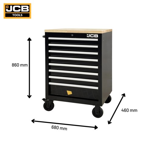 Wózek warsztatowy JCB 27TCK 27" 259 el.