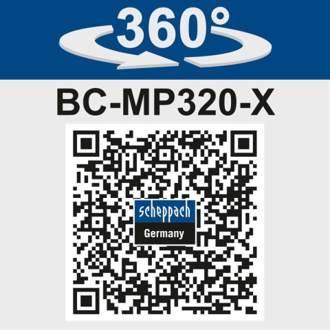Bezszczotkowa kosiarka BC-MP320-X 20 V IXES Scheppach