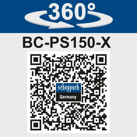 Bezszczotkowa piła gałęziowa BC-PS150-X 20 V IXES Scheppach