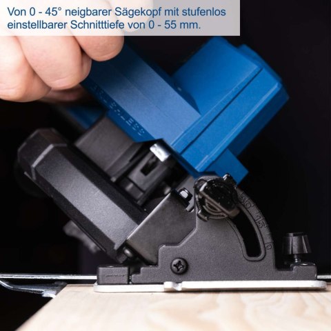 Bezszczotkowa pilarka tarczowa BC-HCS165-X 20 V IXES Scheppach
