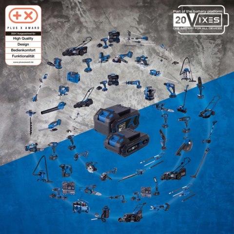 Bezszczotkowa pilarka tarczowa BC-HCS165-X 20 V IXES Scheppach