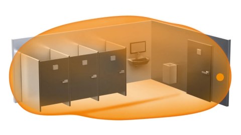 Czujnik obecności i zmierzchu Steinel HF 180 KNX podtynkowy IP20 kwadrat biały