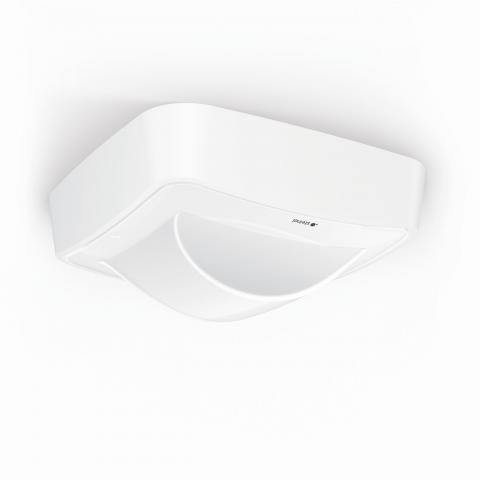 Czujnik obecności i zmierzchu Steinel Hallway COM1 Bluetooth Mesh natynkowy IP54 kwadrat biały