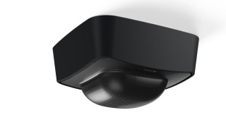 Czujnik obecności i zmierzchu Steinel IR Quattro HD-2 24m COM1 z łapkami Bluetooth Mesh podtynkowy IP20 kwadrat czarny