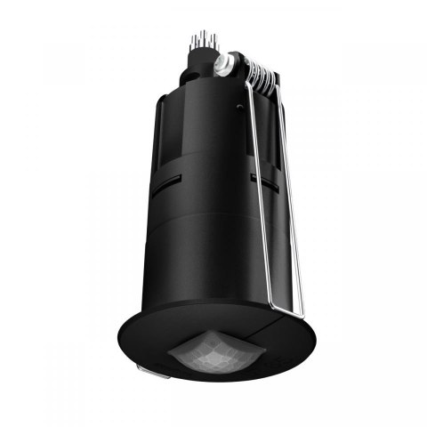 Czujnik obecności i zmierzchu Steinel IR Quattro MICRO 6m KNX V3.1 podtynkowy IP65 okrągły czarny