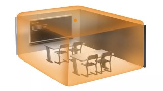 Czujnik obecności i zmierzchu US 360 KNX V3.1 podtynkowy IP20 kwadrat biały
