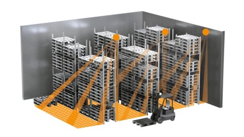 Czujnik ruchu i zmierzchu Steinel IS345 MX HIGHBAY KNX V3.1 natynkowy IP54 kwadrat biały