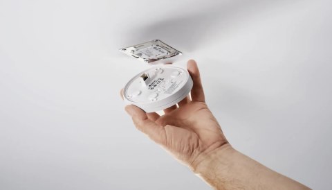 Czujnik ruchu i zmierzchu Steinel PD-24 ECO KNX V3 podtynkowy z łapkami IP20 okrągły biały / tworzywo sztuczne