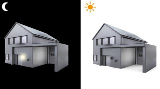 Czujnik zmierzchowy Steinel NightMatic 2000 max.1000W IP54 230V biały