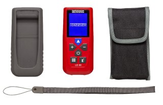 Dalmierz laserowy BENNING LD60 LCD kolorowy 650nm klasa II zasięg 60m IP54