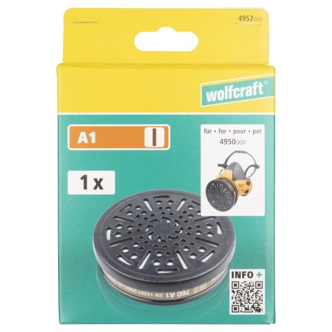 Filtr zapasowy Wolfcraft - A1 do 4950000