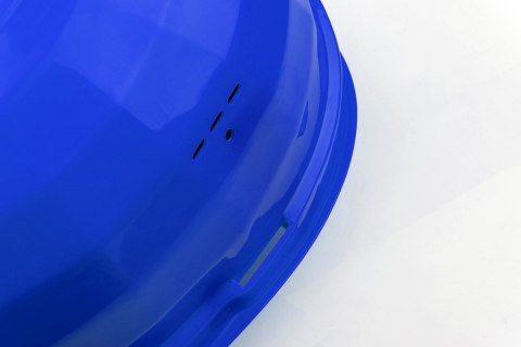 Kask ochronny Wolfcraft - niebieski