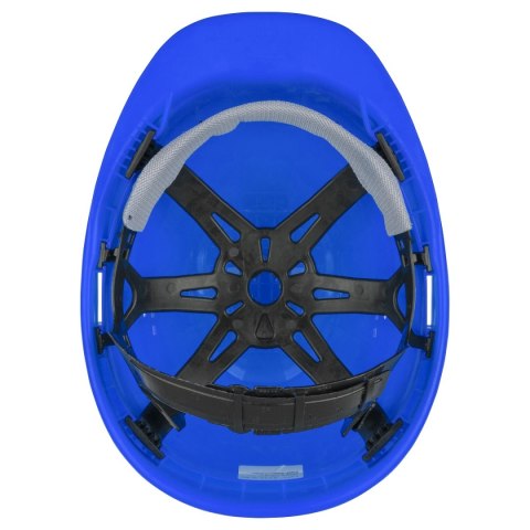 Kask ochronny Wolfcraft - niebieski
