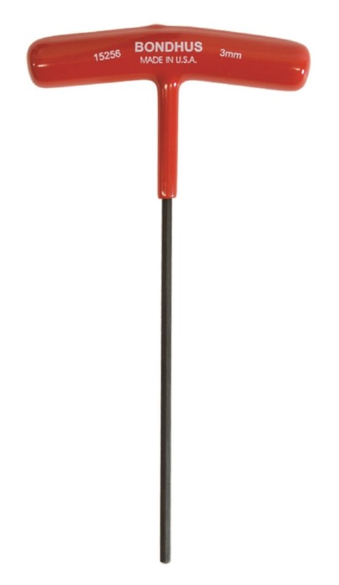 Klucz imbusowy 3,0 mm BONDHUS - uchwyt T dł. klingi 152 mm