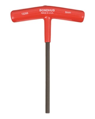 Klucz imbusowy 6,0 mm BONDHUS - uchwyt T dł. klingi 152 mm