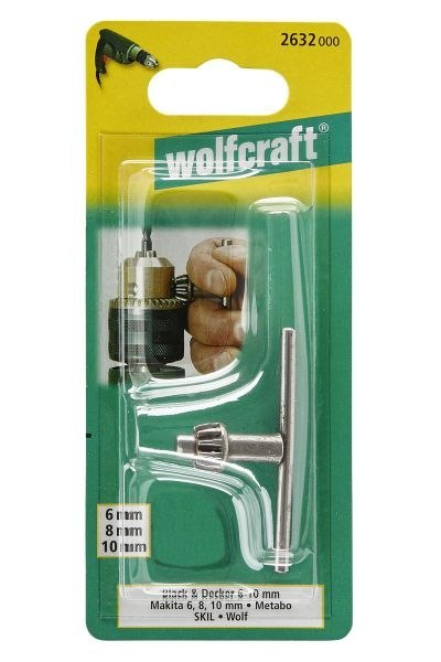 Kluczyk wiertarski Jacobs K6, S14 Wolfcraft
