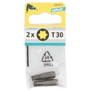 Końcówka Solid, torx 30, wolfcraft (2 szt.)
