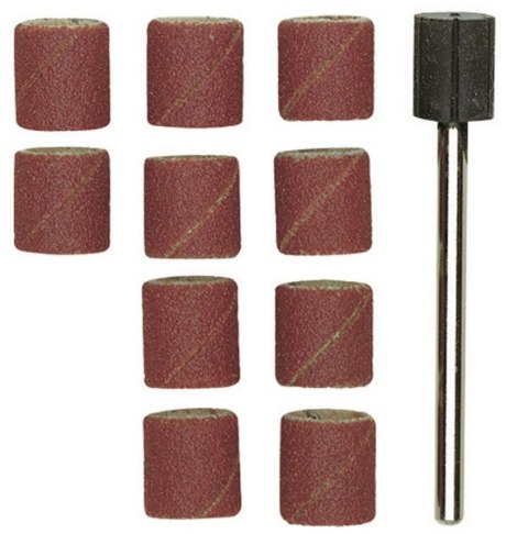 Końcówka szlifierska 14x13 mm Proxxon gr 120 korund trzpień 10 szt.