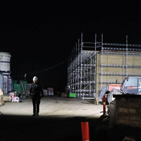 Lampa do oświetlania dużych obszarów roboczych 40000 lm Scangrip SITE LIGHT 40 03.5268 w walizce transportowej 49.0389