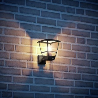 Lampa elewacyjna bez czujnika Steinel L10 PIR max.15W E27 IP44 IK03 230V czarna / tworzywo sztuczne