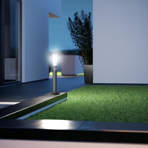 Lampa ogrodowa bez czujnika Steinel GL 65 LED 8,5W 3000K 575lm IP44 IK03 230V antracyt / aluminium