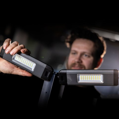 Lampa robocza z dwiema głowicami 2500 lm ze statywem TOWER COMPACT CONNECT 03.6110C