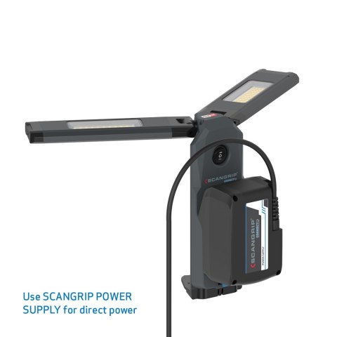 Lampa robocza z dwiema głowicami 2500 lm ze statywem TOWER COMPACT CONNECT 03.6110C