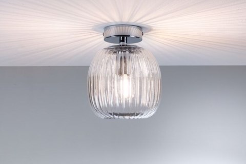 Lampa sufitowa łazienkowa RUYA E14 max.20W IP44 230V chrom / szkło