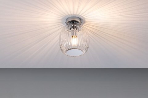 Lampa sufitowa łazienkowa RUYA E14 max.20W IP44 230V chrom / szkło