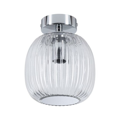 Lampa sufitowa łazienkowa RUYA E14 max.20W IP44 230V chrom / szkło