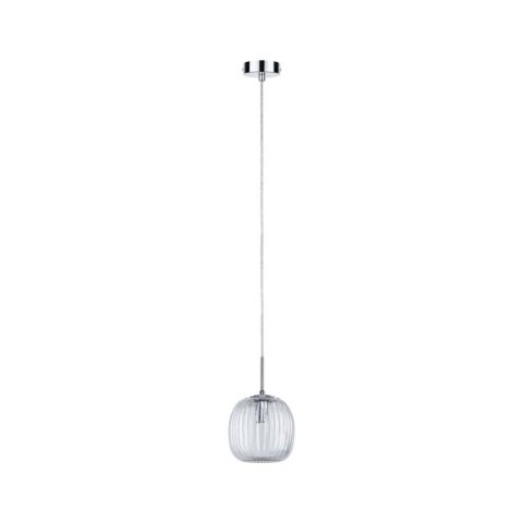 Lampa wisząca łazienkowa RUYA E14 max.20W IP44 230V chrom / szkło
