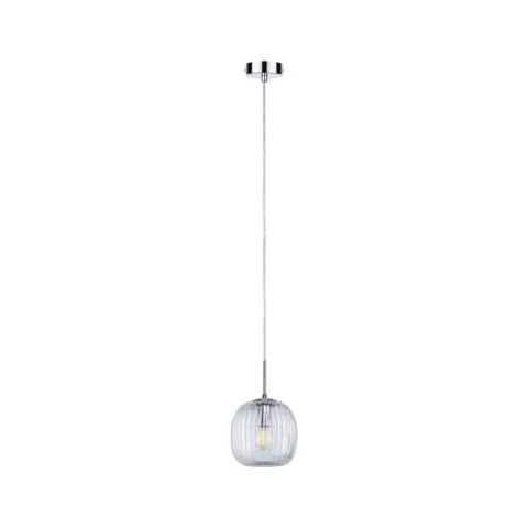 Lampa wisząca łazienkowa RUYA E14 max.20W IP44 230V chrom / szkło