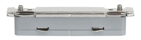 Łącznik szynowy I URail system 230V chrom matowy / metal