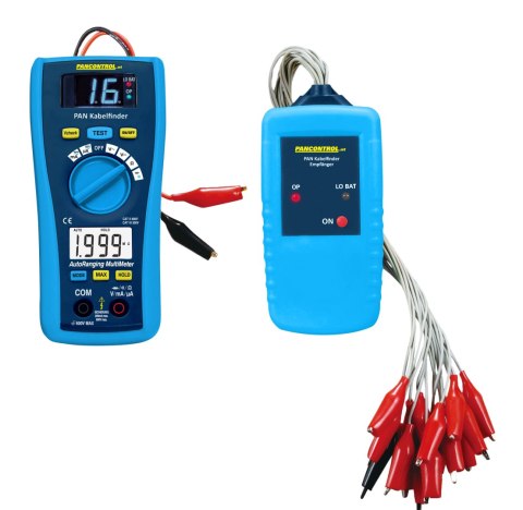 Lokalizator przewodów PAN KABELFINDER 16-funkcyjny / multimetr cyfrowy CAT III 300 V / CAT II 600 V