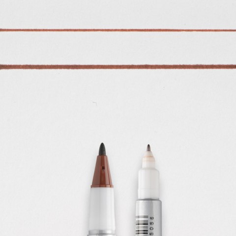 Marker IDenti-Pen Dual Point brązowy, Sakura