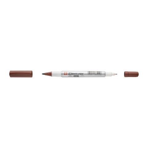 Marker IDenti-Pen Dual Point brązowy, Sakura