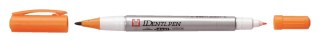 Marker IDenti-Pen Dual Point pomarańczowy, Sakura