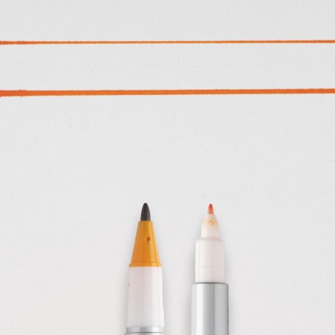 Marker IDenti-Pen Dual Point pomarańczowy, Sakura