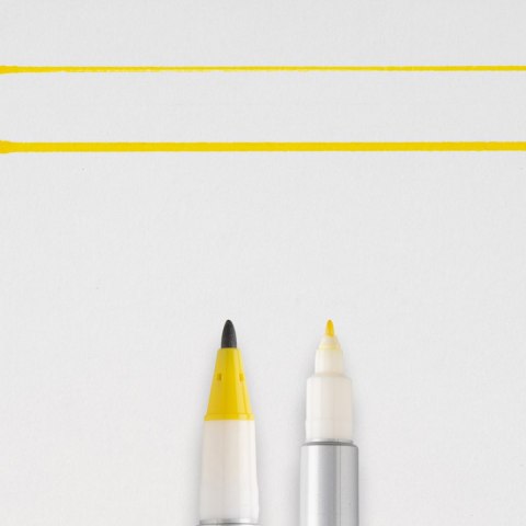 Marker IDenti-Pen Dual Point zółty, Sakura
