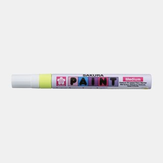 Marker Paint FLUO ze średnią żółtą końcówką, Sakura